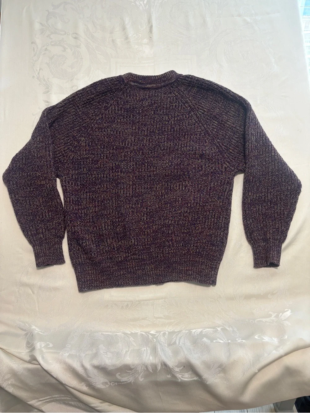 St. John's Bay Marled Brown Crewneck Sweater